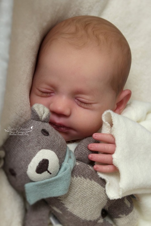 STEVEN ASLEEP Realborn Doll Kit